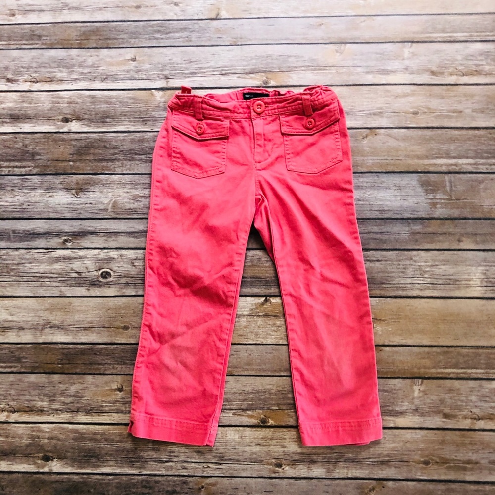 GapKids pink capris pants! Girls size 8